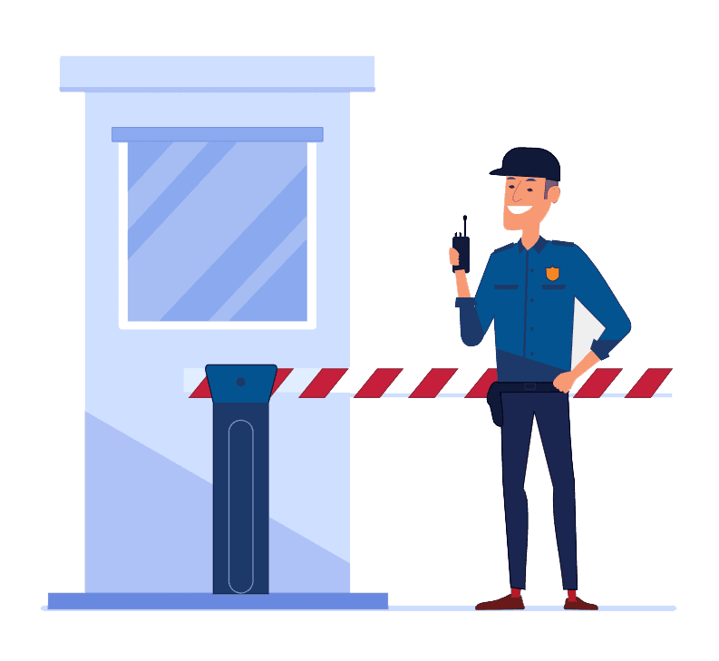 Guard illustration