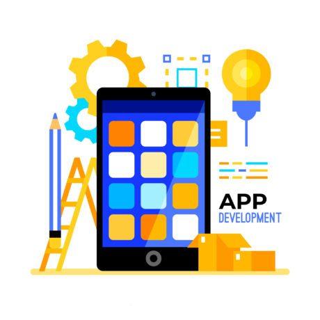 App Development Illustration